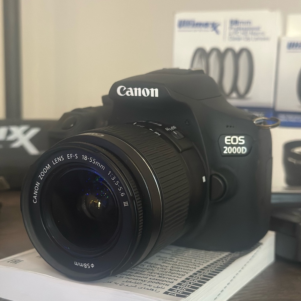 Canon EOS 2000D Black Digital Camera